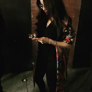 Vintage Sarah Spencer Silky nightgown kimono